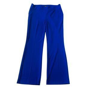 Soho Apparel Blue Wide-Leg Dress Pants Womens Size L